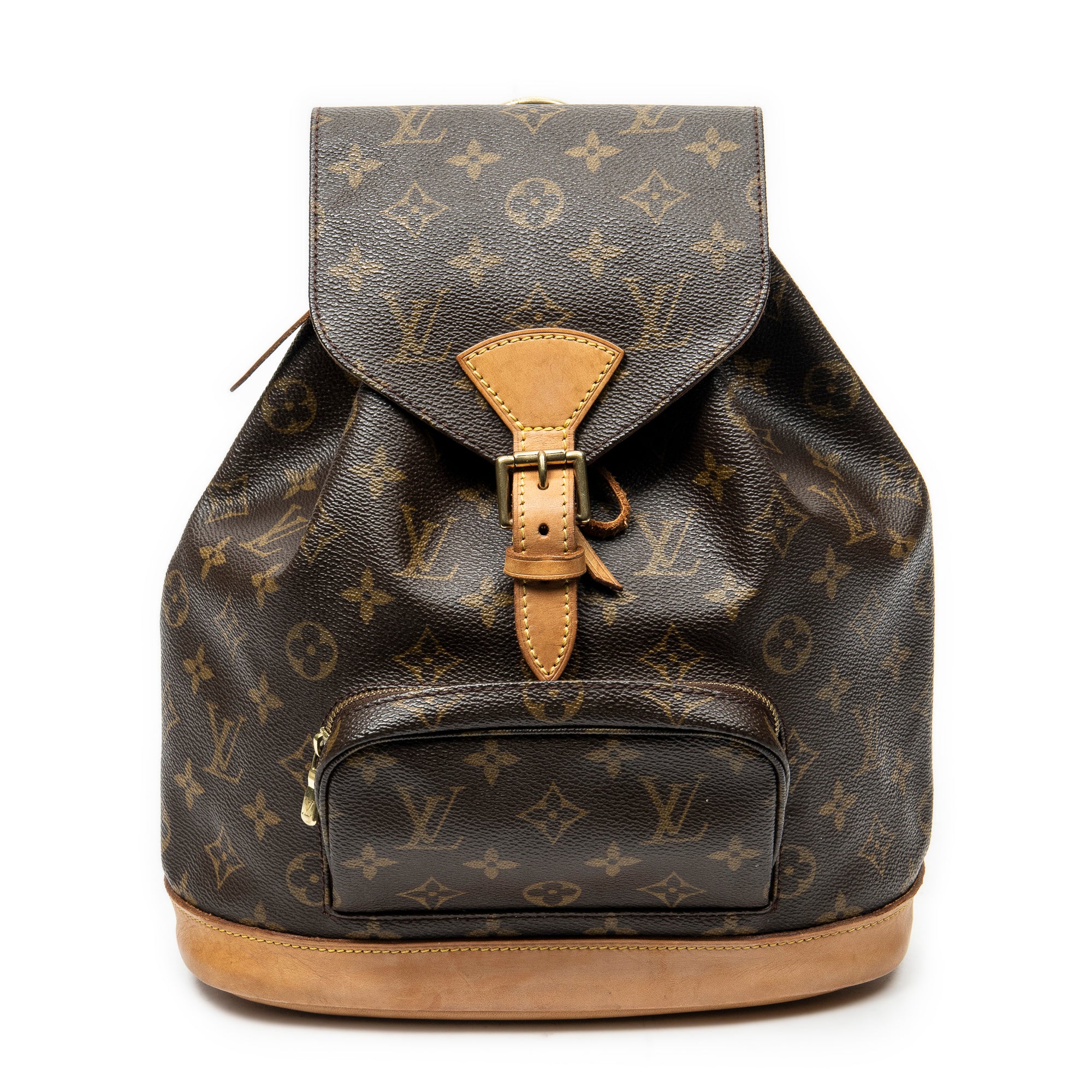 Backpack Montsouris MM Brown Monogram Canvas