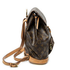 Backpack Montsouris MM Brown Monogram Canvas