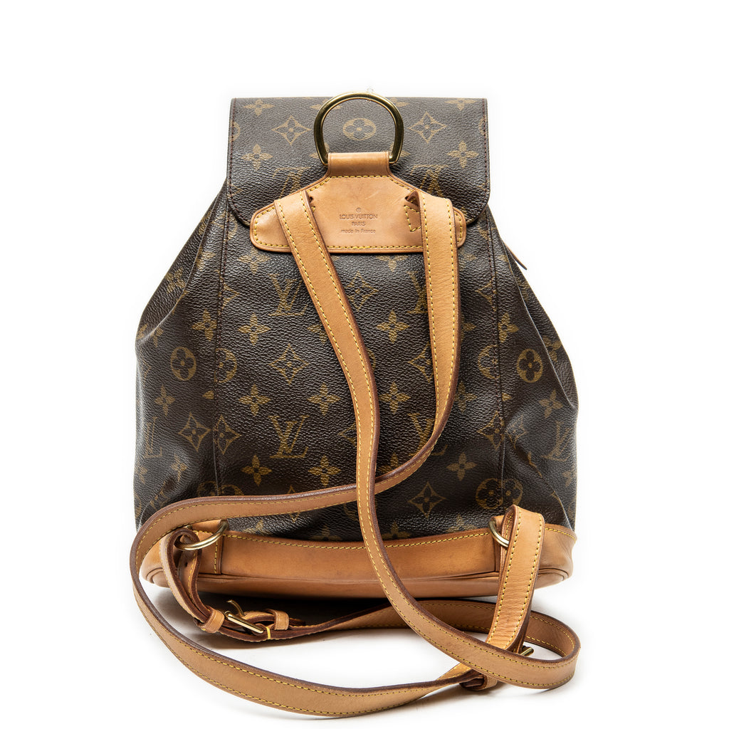 Backpack Montsouris MM Brown Monogram Canvas