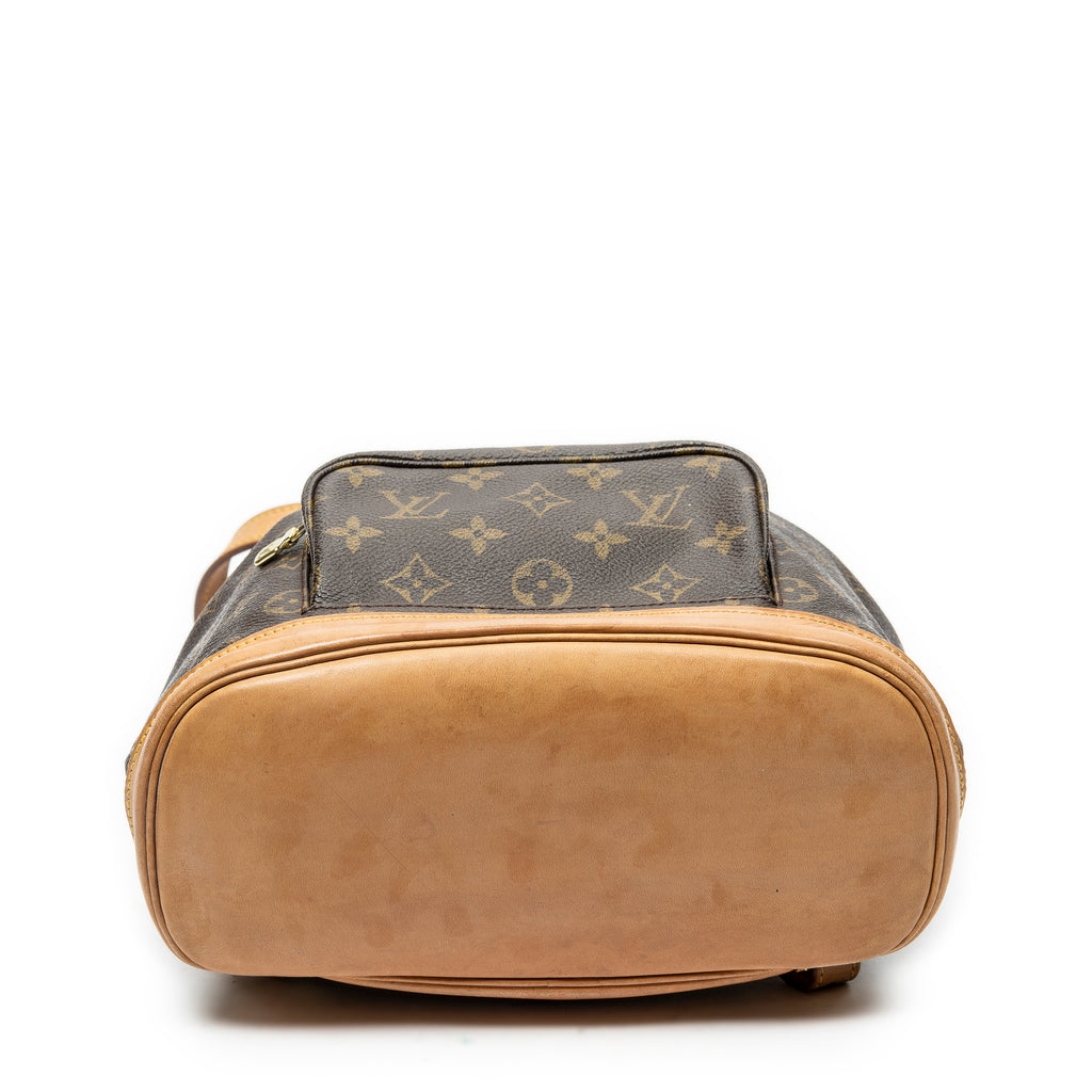 Backpack Montsouris MM Brown Monogram Canvas