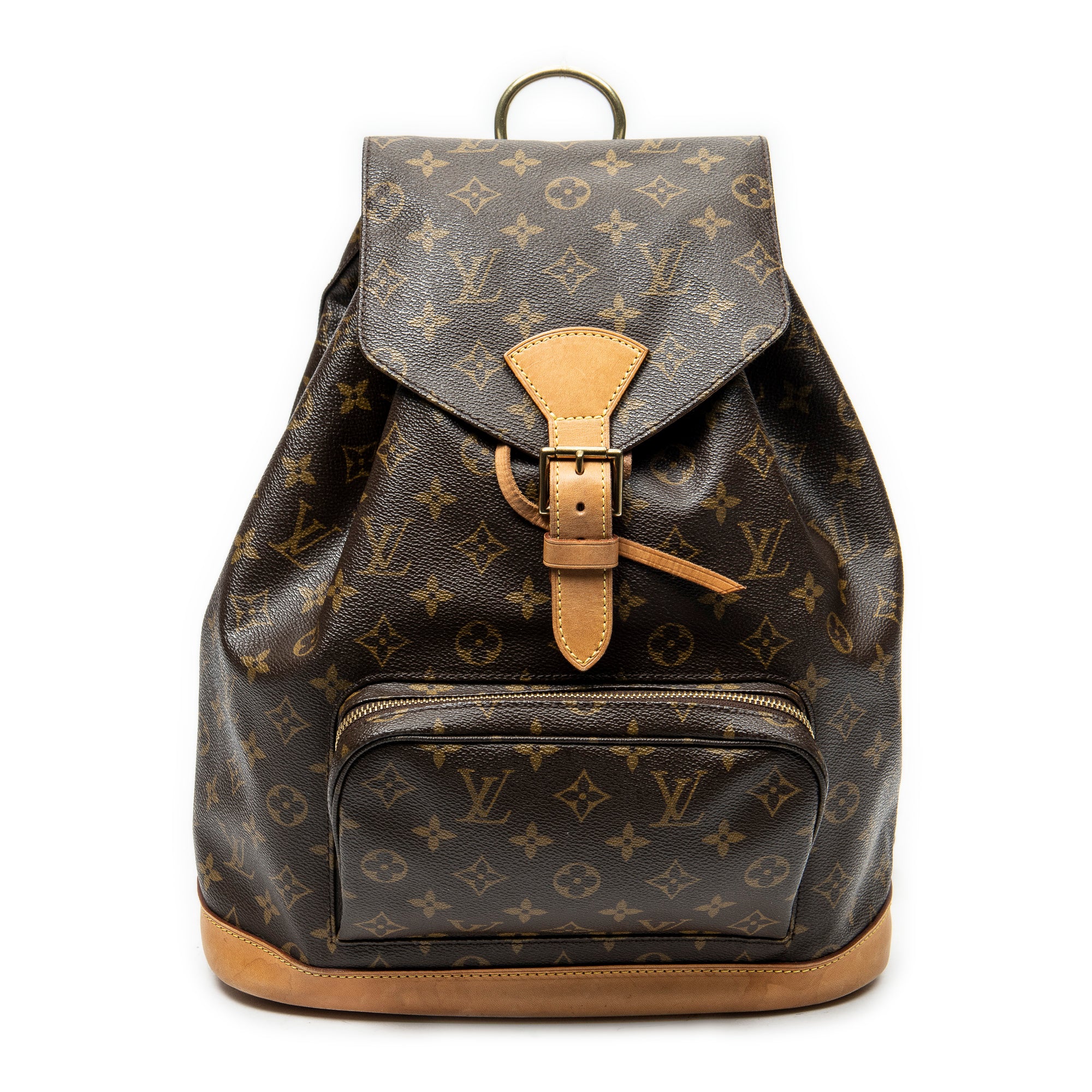 Backpack Montsouris GM Brown Monogram Canvas