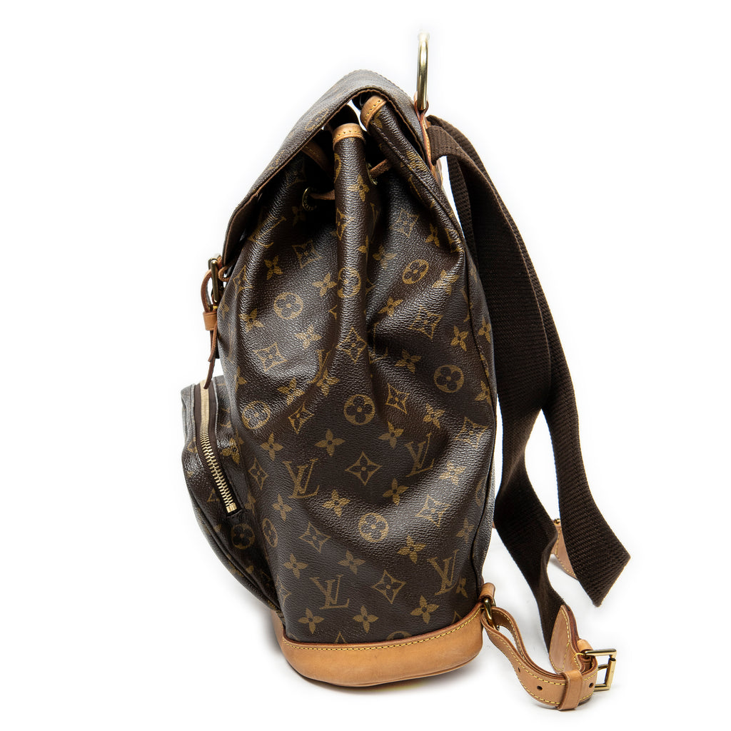 Backpack Montsouris GM Brown Monogram Canvas