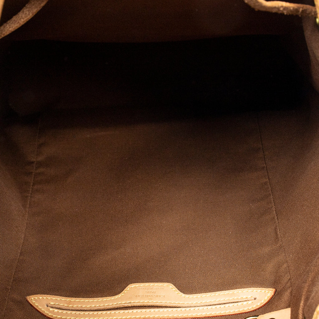 Backpack Montsouris GM Brown Monogram Canvas