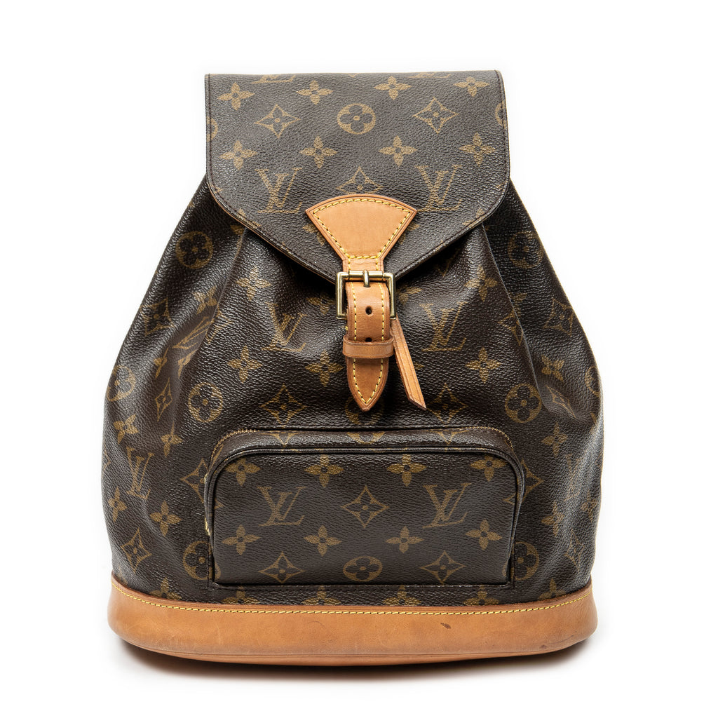 Backpack Montsouris MM Brown Monogram Canvas