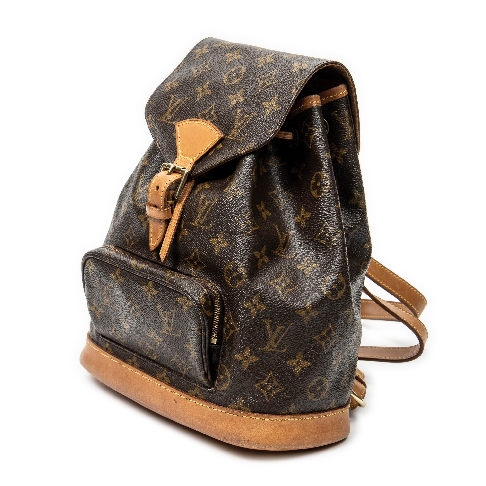 Backpack Montsouris MM Brown Monogram Canvas