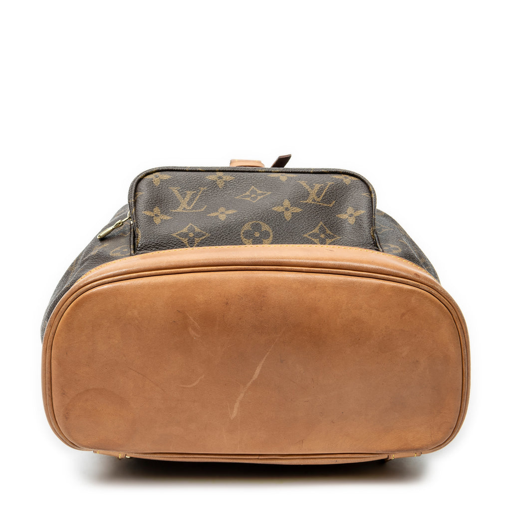 Backpack Montsouris MM Brown Monogram Canvas