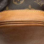 Backpack Montsouris MM Brown Monogram Canvas