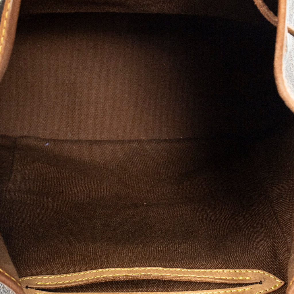 Backpack Montsouris MM Brown Monogram Canvas