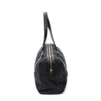Shoulder Bag Charmy Boston Black Monogrammed Canvas