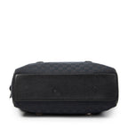 Shoulder Bag Charmy Boston Black Monogrammed Canvas