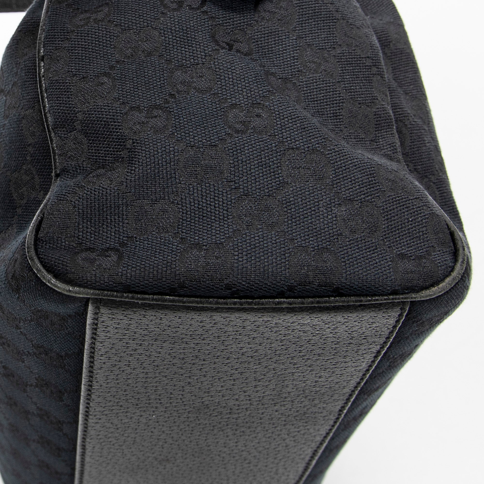 Shoulder Bag Charmy Boston Black Monogrammed Canvas
