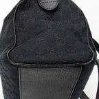 Shoulder Bag Charmy Boston Black Monogrammed Canvas