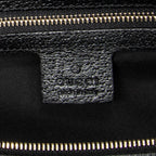Shoulder Bag Charmy Boston Black Monogrammed Canvas