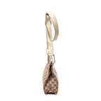 Shoulder Bag Eclipse Square Crossbody Beige Monogrammed Canvas