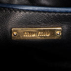 Sac porté épaule bicolore cabas convertible cuir de chèvre bleu