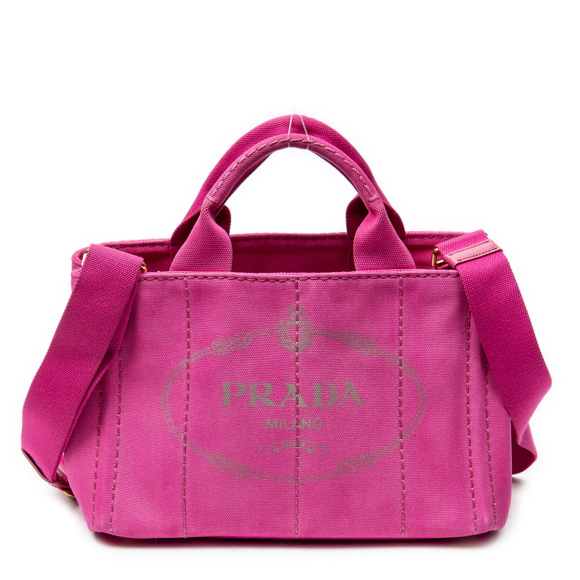 Bolso de hombro pequeño Canapa Tote de lona Canapa rosa