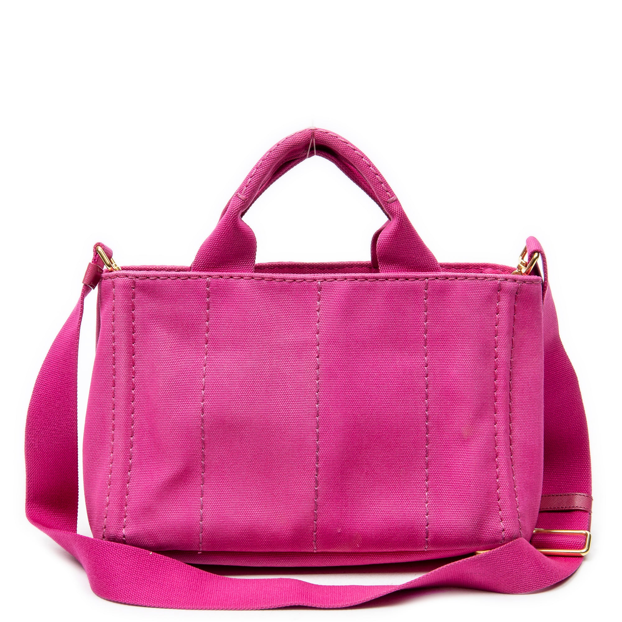 Bolso de hombro pequeño Canapa Tote de lona Canapa rosa