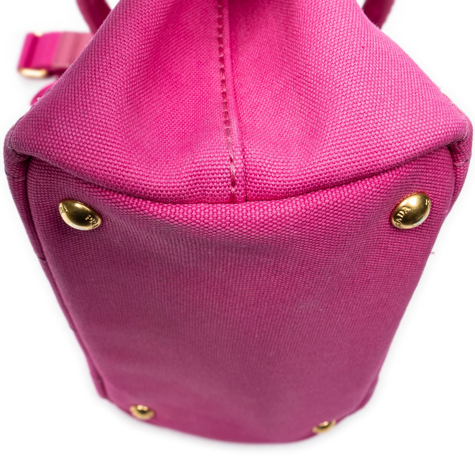 Bolso de hombro pequeño Canapa Tote de lona Canapa rosa
