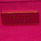 Bolso de hombro pequeño Canapa Tote de lona Canapa rosa