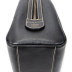 Handbag Small Vintage Boston Black Grained Leather