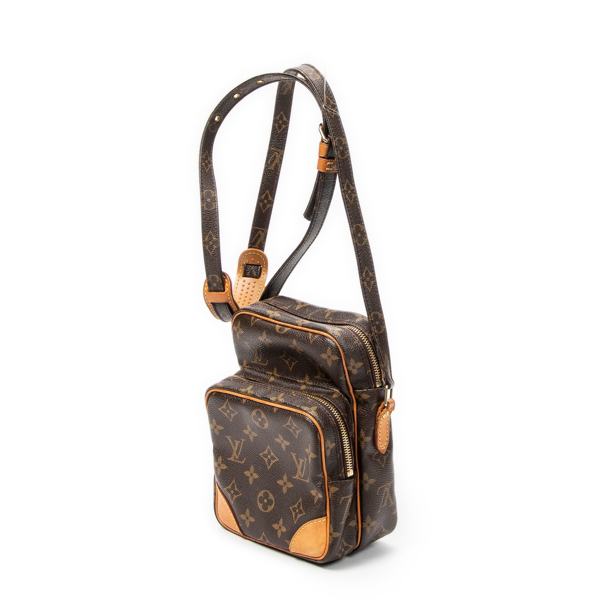 Sac Bandoulière Amazone PM Toile Monogram Marron