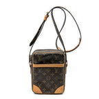 Shoulder Bag Danube Brown Monogram Canvas