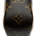 Shoulder Bag Danube Brown Monogram Canvas