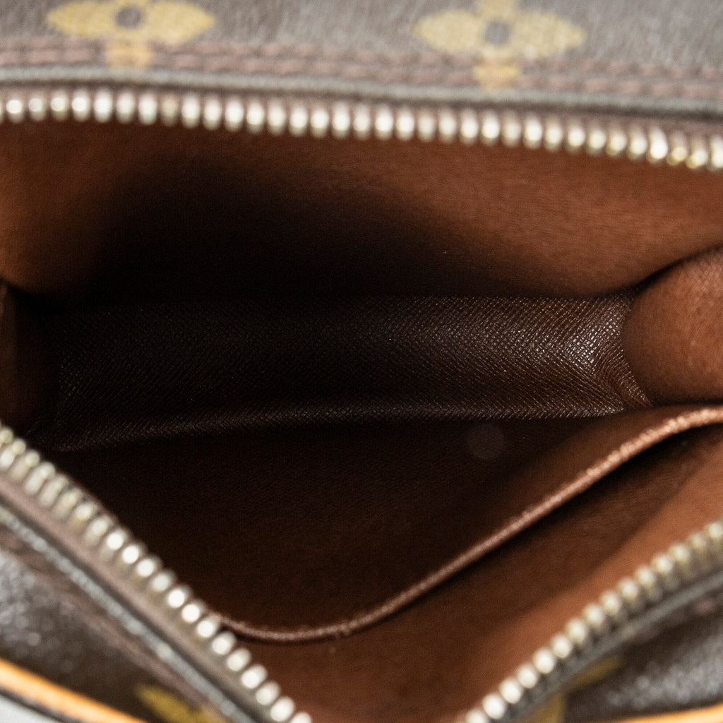 Shoulder Bag Danube Brown Monogram Canvas