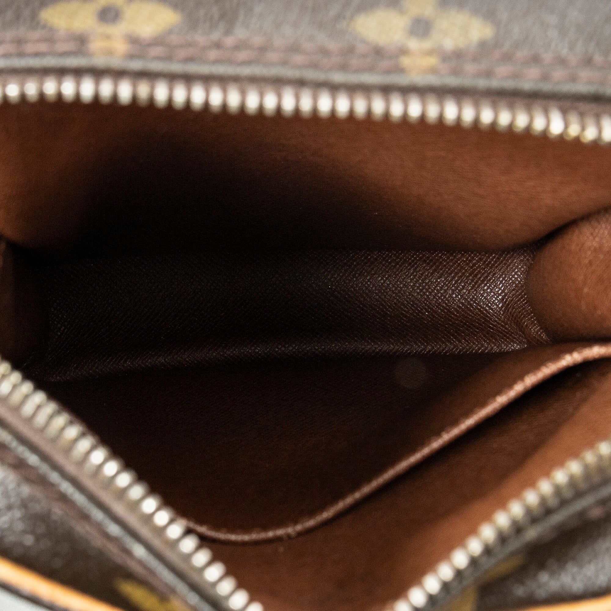 Shoulder Bag Danube Brown Monogram Canvas