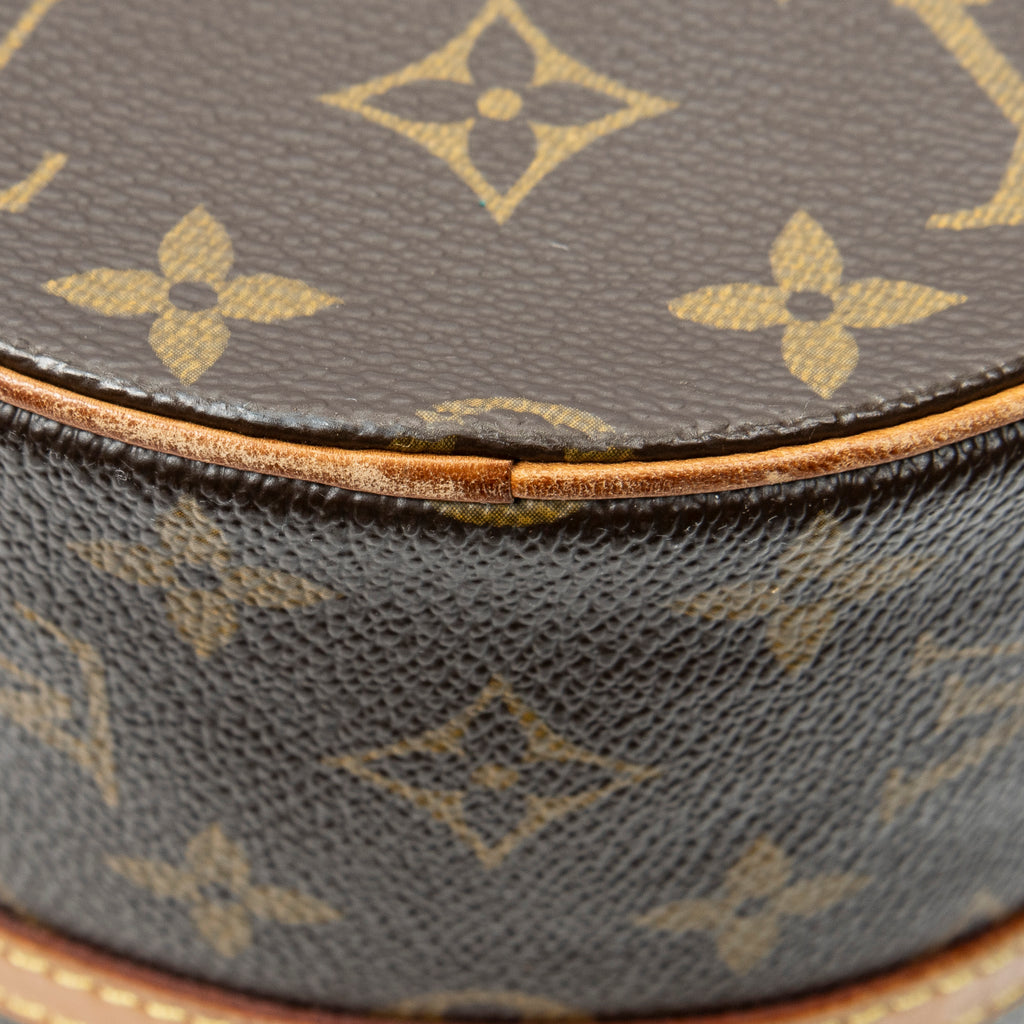 Handbag Papillon 30 Brown Monogram Canvas