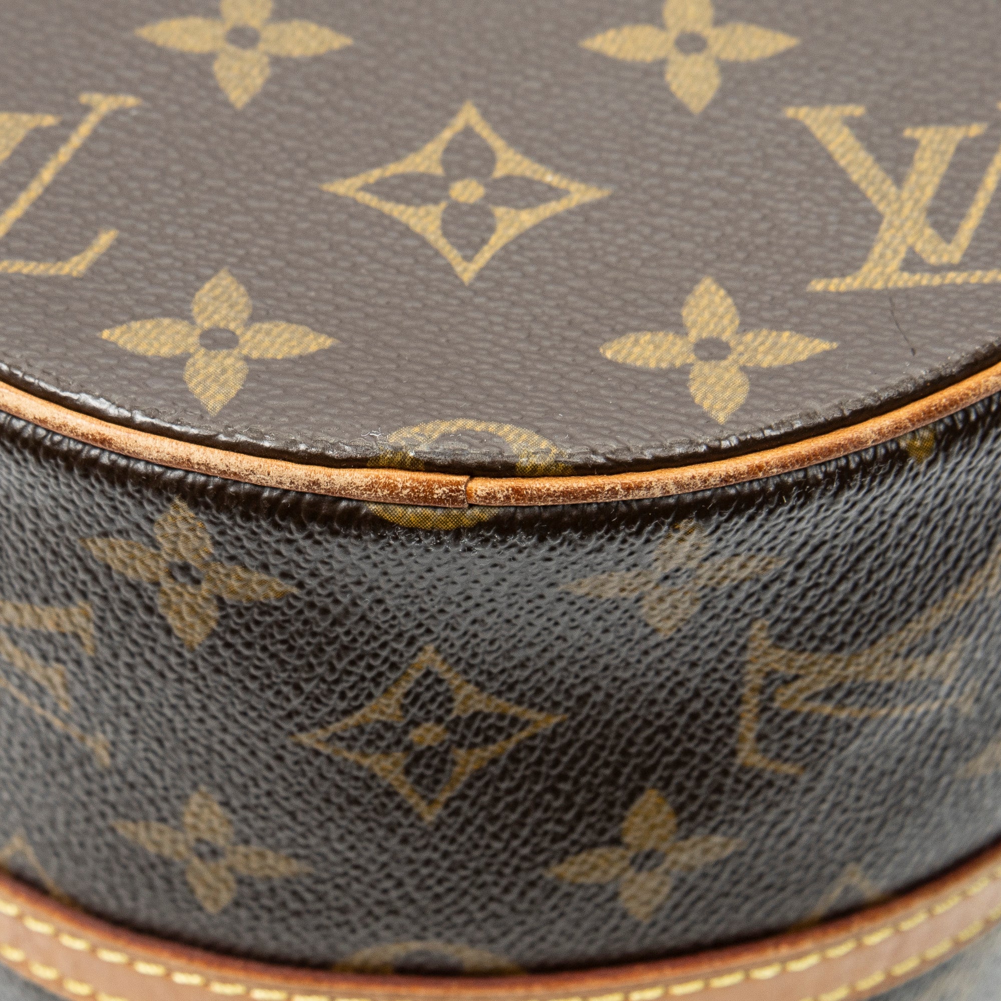 Handbag Papillon 30 Brown Monogram Canvas