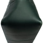 Shoulder Bag Vertical Tote Green Trimmed Intrecciato Leather