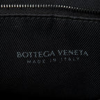 Shoulder Bag Vertical Tote Green Trimmed Intrecciato Leather