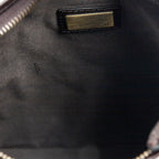 Shoulder Bag Small Messenger Crossbody Brown Zucca Canvas