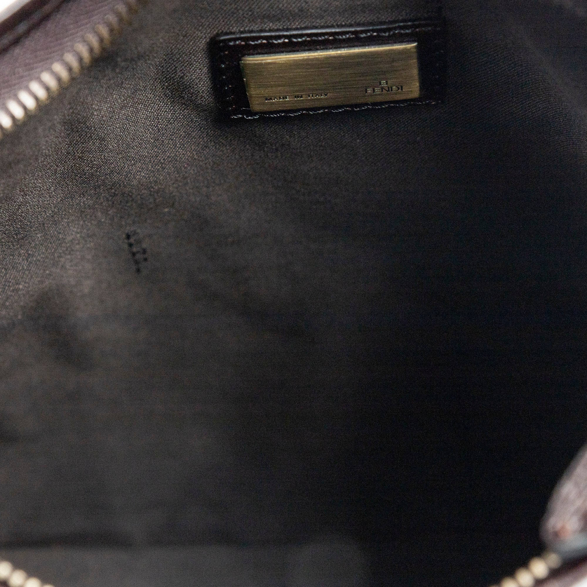 Shoulder Bag Small Messenger Crossbody Brown Zucca Canvas