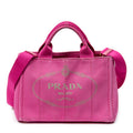 Prada - Petit cabas Canapa - Fuchsia