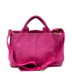 Prada - Petit cabas Canapa - Fuchsia