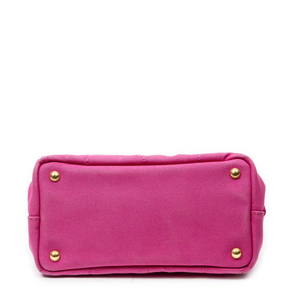Prada - Petit cabas Canapa - Fuchsia