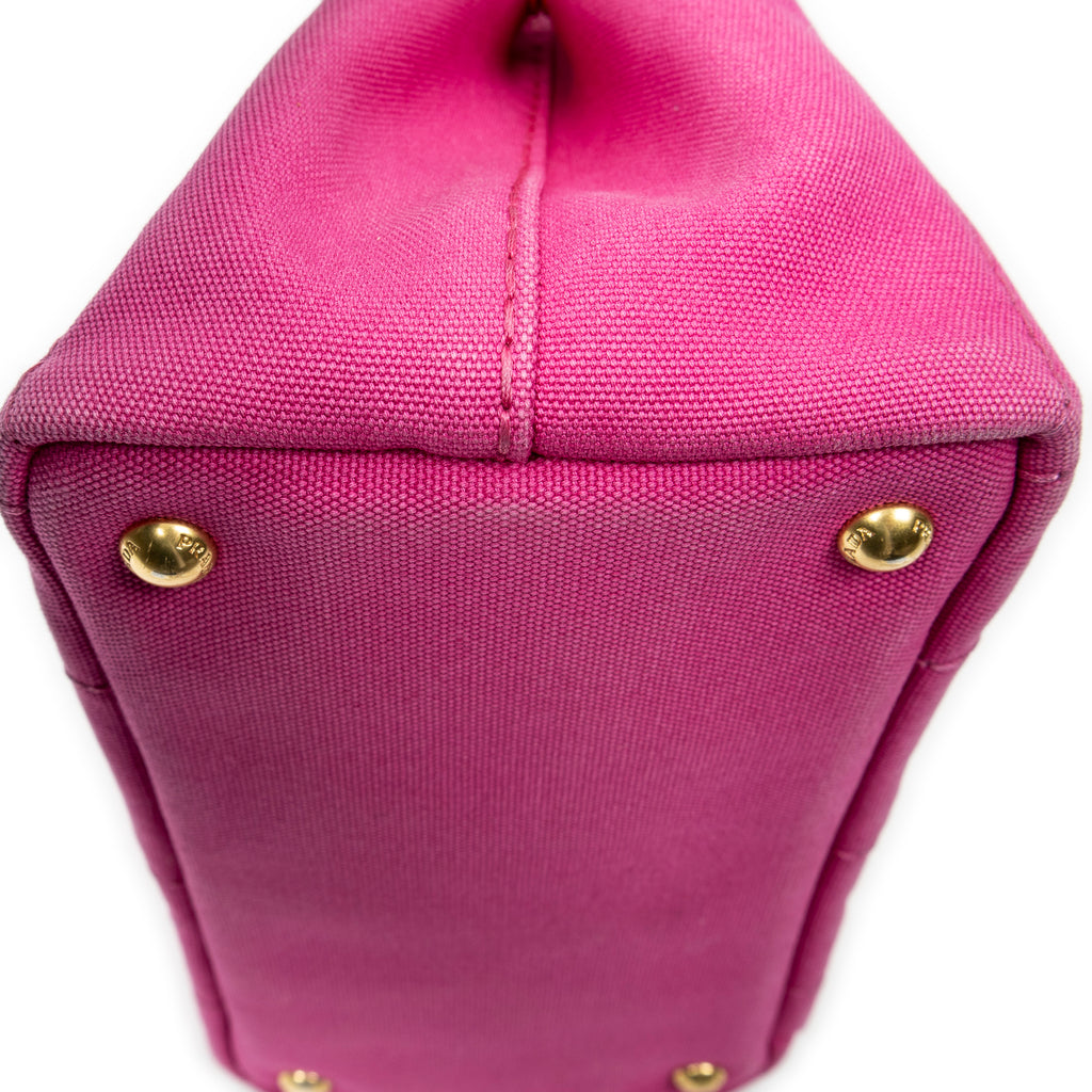 Prada - Petit cabas Canapa - Fuchsia