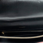 Yves Saint Laurent - Sacoche Gaby Envelope - Rouge/Noir