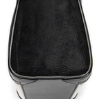 Shoulder Bag Nano Bicolor Luggage Black Calfskin Leather