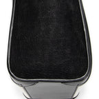 Shoulder Bag Nano Bicolor Luggage Black Calfskin Leather