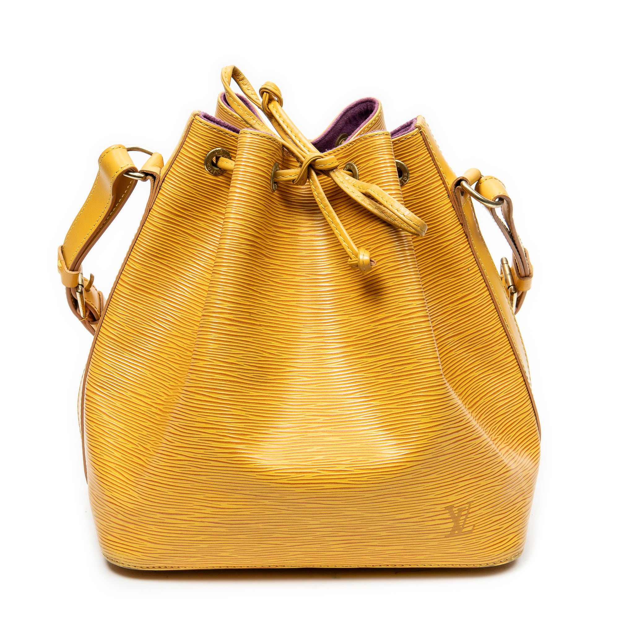 Bolso de hombro Noe PM Epi amarillo