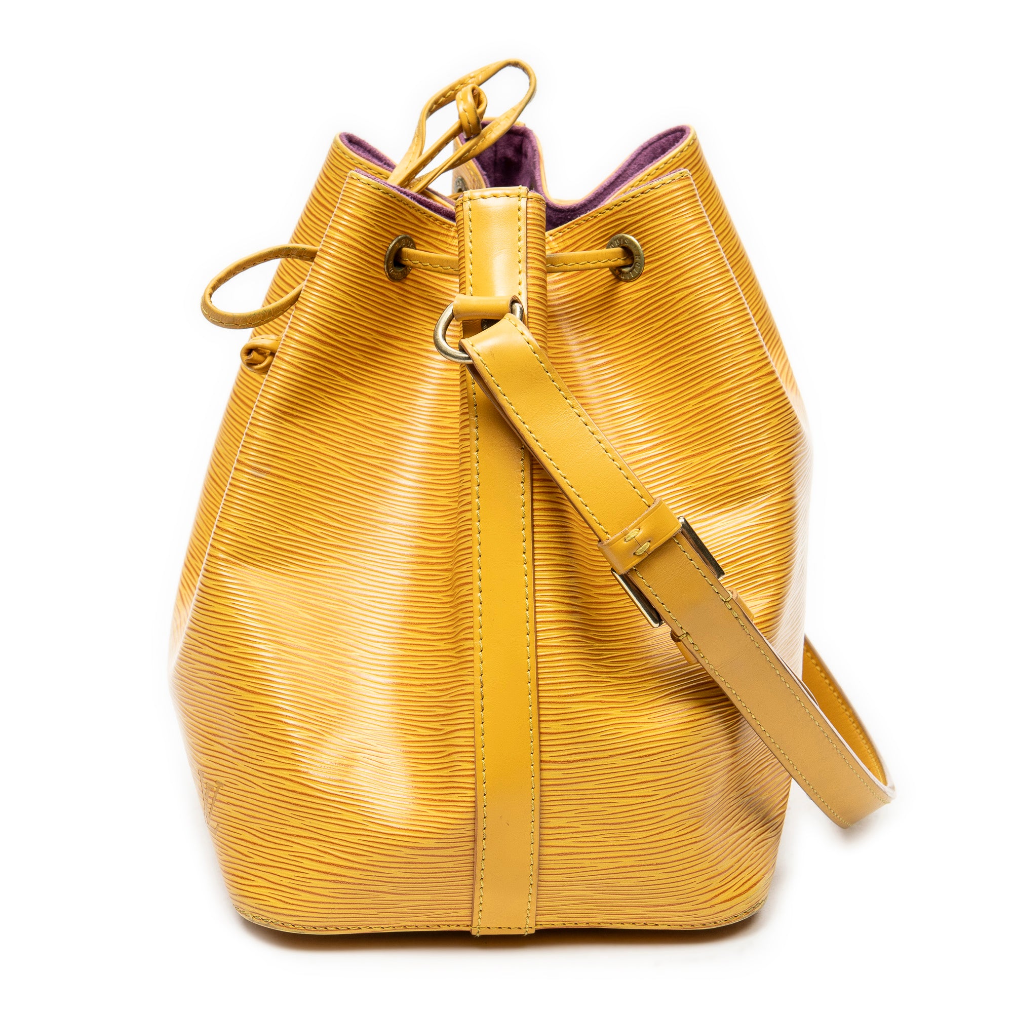 Bolso de hombro Noe PM Epi amarillo