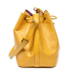Bolso de hombro Noe PM Epi amarillo