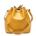 Bolso de hombro Noe PM Epi amarillo