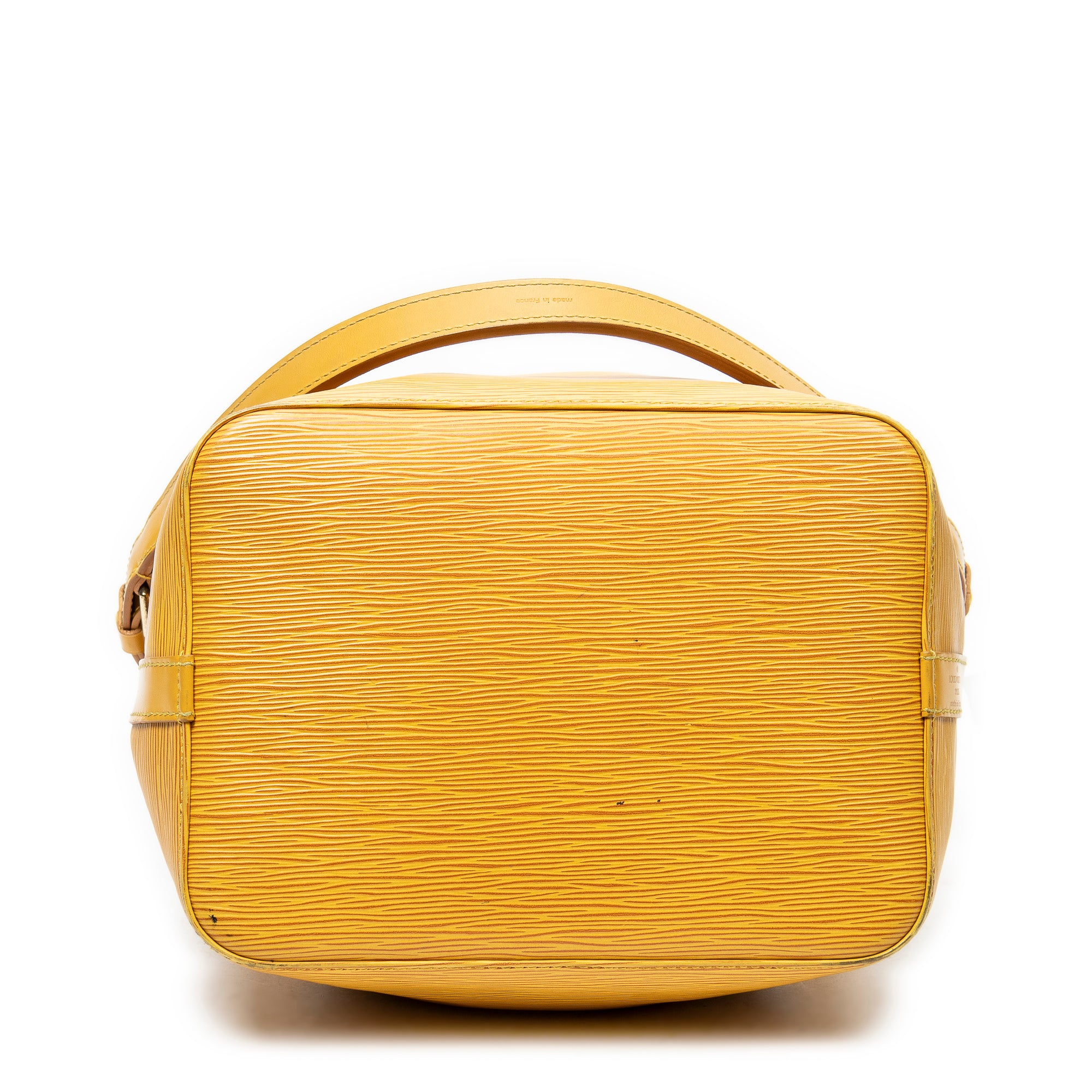 Bolso de hombro Noe PM Epi amarillo