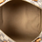 Handbag Speedy 30 Ivory Damier Azur