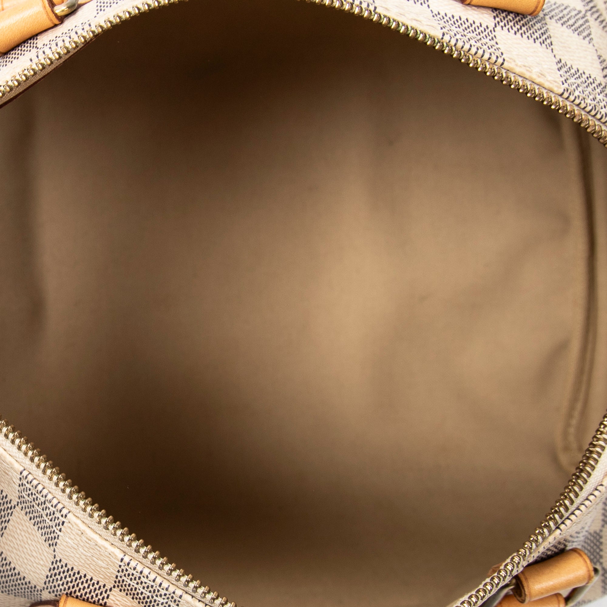 Handbag Speedy 30 Ivory Damier Azur