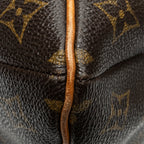 Bolso de hombro Musette de lona Monogram marrón